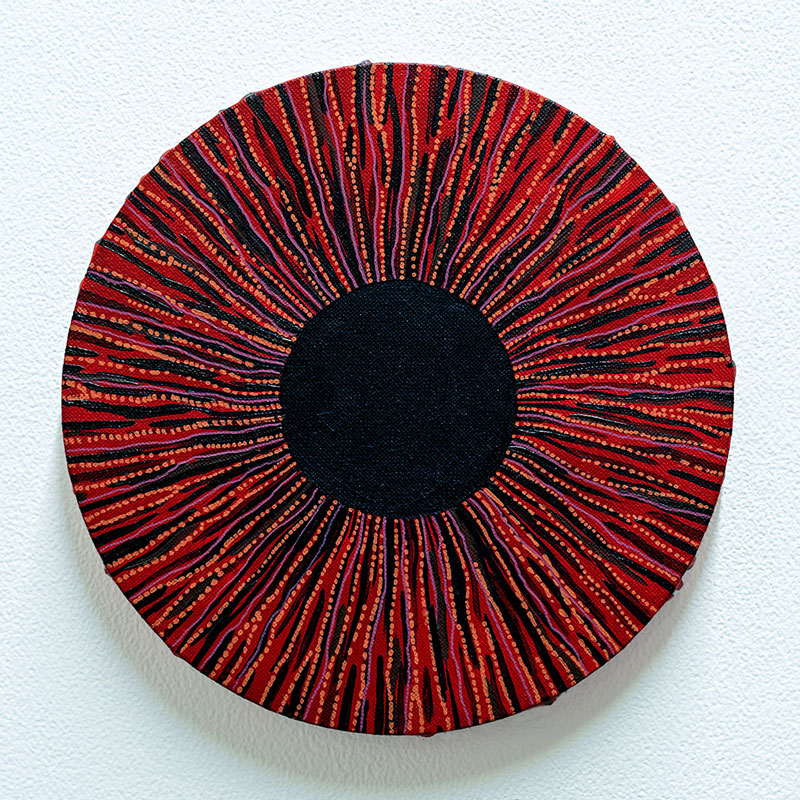 Iris-Malerei Soul Fire